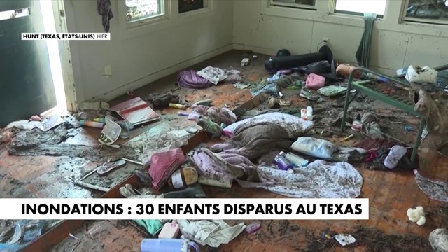 Inondations : 30 enfants disparus au Texas