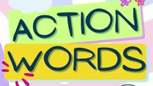 Learn Action Word Easy English Verbs for Kids