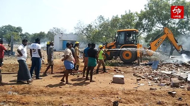 சாத்தூர் அருகே பட்டாசு ஆலையில் பயங்கர வெடி விபத்து... ஒருவர் பலி!