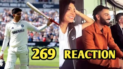 🔥"Virat Kohli’s "Priceless"Live Reaction to Shubman Gill’s Double Century Wins Hearts at Birmingham"