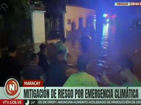Aragua | Equipos regionales y municipales atienden a familias afectadas por las lluvias en Maracay