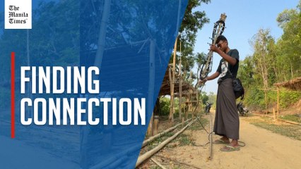 People innovate to find internet connection in Myanmar's fractured state