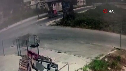 50 metre sürüklendi, burnu bile kanamadı!