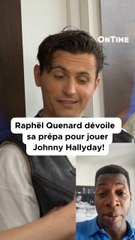Raphael Quenard parle de sa transformation pour le rôle de Johnny Hallyday😨😨