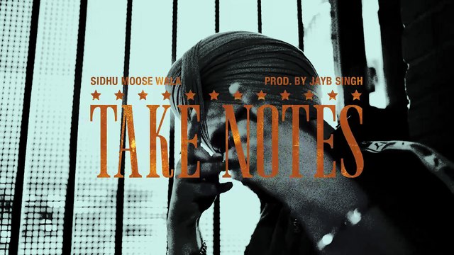 TAKE NOTES ( Official Audio) Sidhu Moose Wala | Latest Punjabi Songs 2025