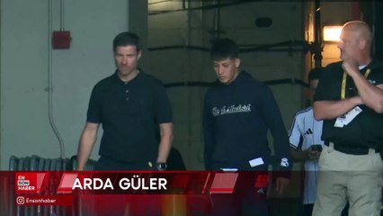 Xabi Alonso ve Arda Güler birlikte stadyumdan ayrıldı