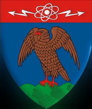 Coat of Arms of Arges County. Lambang Kebesaran Kabupaten Arges. Stema Județului Argeș. Armoiries du comté d'Argeș. Brasão do Condado de Argeș. Escudo de armas del condado de Argeș. Stemma del distretto di Argeș. Wappen des Kreises Argeș. アルジェシュ県の紋章