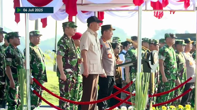 [FULL] Menhan, Panglima TNI & Kapolri Lepas Keberangkatan Prajurit Hadiri Bastille Day 2025 Prancis