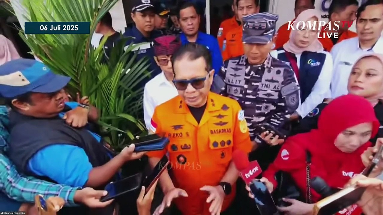 [FULL] Kata Basarnas-TNI AL Usai Wapres Gibran Tinjau Posko Korban Kapal Tenggelam di Selat Bali