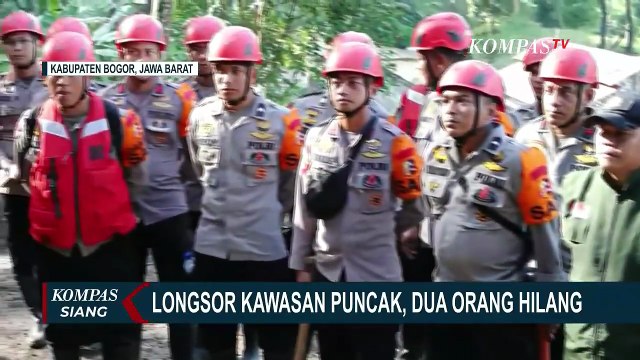 Terbaru! Longsor di Cisarua: Tim Gabungan Lanjutkan Pencarian Dua Korban Hilang | KOMPAS SIANG
