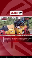 Realisasikan Dana Desa Tahap II Tahun 2025, Pemdes Padajaya Lakukan Pengaspalan