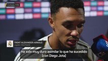 Trent's heartbreaking reaction to the death of former teammate Diogo Jota