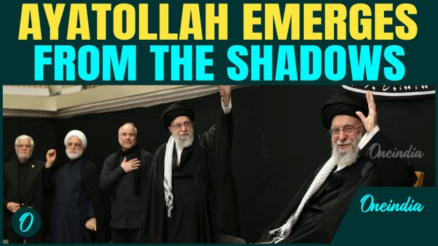 VIDEO: Ayatollah Khamenei’s FIRST Public Appearance since Iran-Israel War| Leads the Ashura Prayers