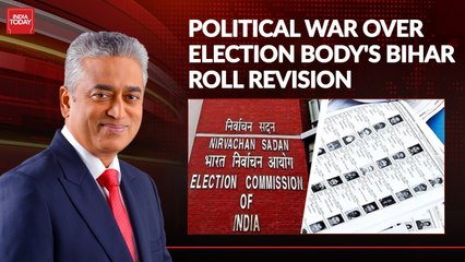 Has poll body made voter list revision a citizenship test? Big focus on Rajdeep Sardesai's show