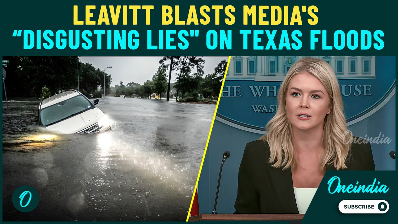 Karoline Leavitt SLAMS Media And Democrats Over Texas Flood ‘Lies’ After Deadly Disaster Kills Many