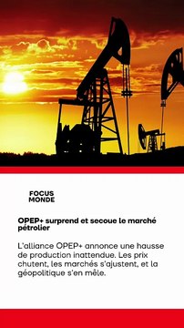 🚨💥 Coup de théâtre sur le marché du pétrole ! OPEP+ réduit la production 🔁 Les prix remontent 💸, les géants économiques s’inquiètent 🌍 Décryptage complet dans notre article