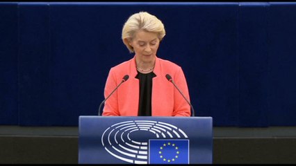 Von der Leyen critica la mozione di sfiducoia dell'estrema destra