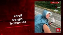 Trabzon'da Koreli Gezgin
