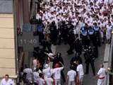 Incidentes antes del Chupinazo San Fermín 2025