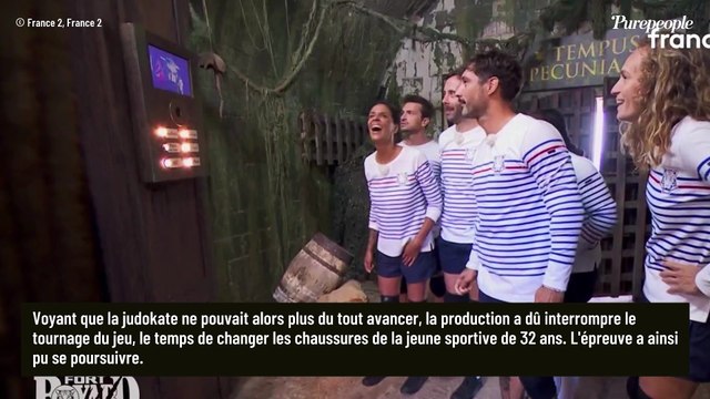 Une célébrité bloquée lors d’une épreuve de Fort Boyard oblige la production à intervenir