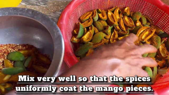 Village Style Mango Pickle Recipe | Aam ka Achar | Mango Pickle | Mango Achar #tastemadeworld