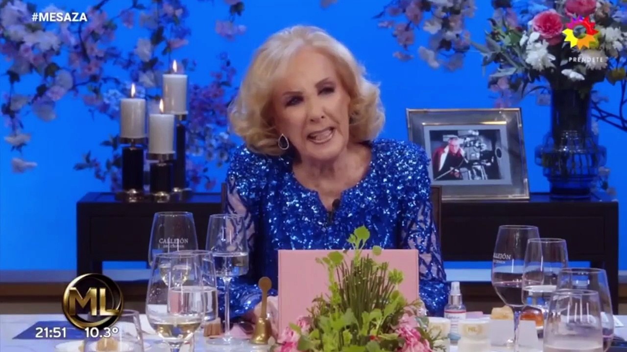 La pregunta indiscreta de Mirtha Legrand que incomodó a Juan Ingaramo en la mesa: "Desnudito"