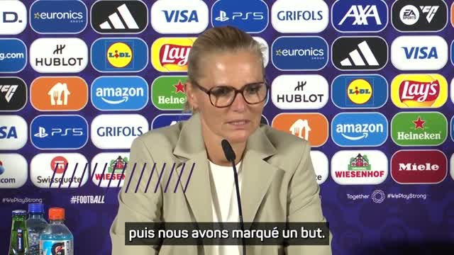 Angleterre - Wiegman : Nous avons créé nos propres problèmes