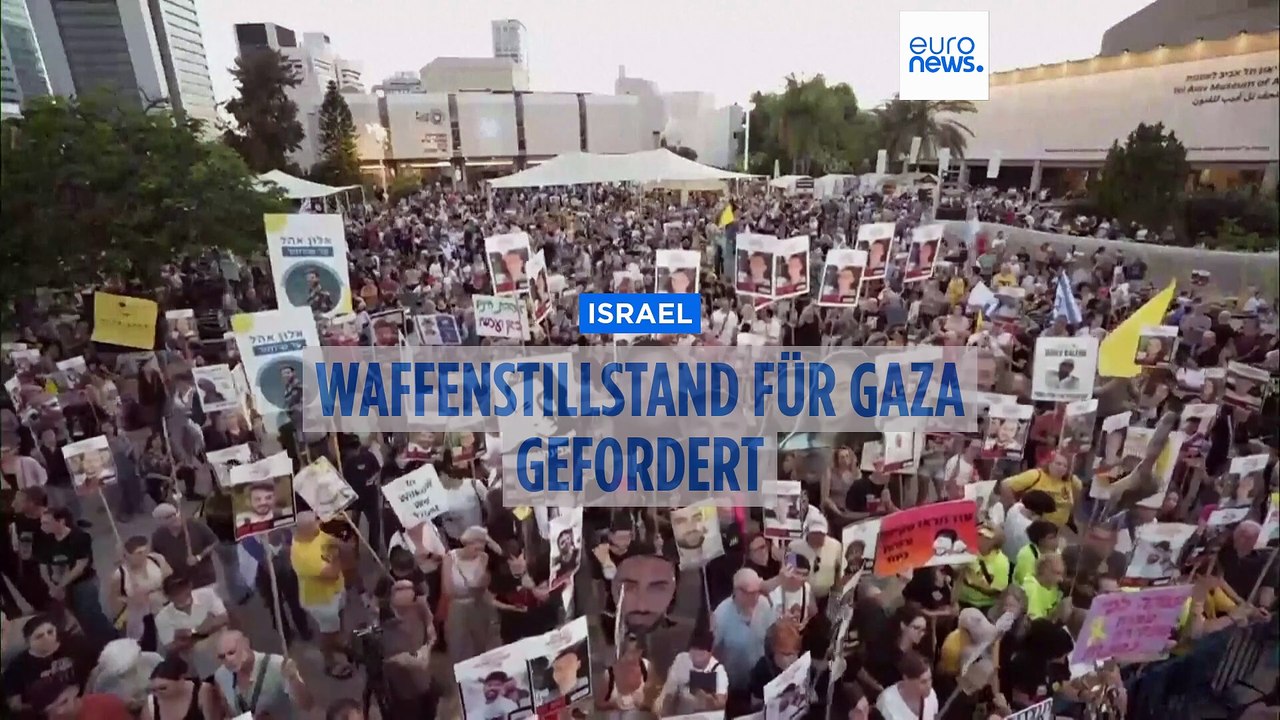 Israelis fordern Waffenstillstand in Gaza und Freilassung der Geiseln