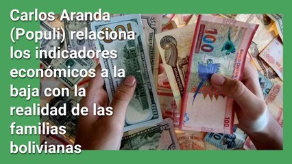 ¿Qué pasa con la economía boliviana?