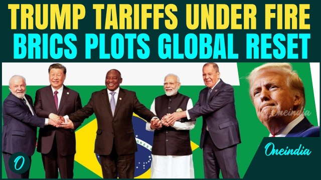 Brics 2025 EXPLODES In Brazil As Bloc Unites To Crush Trump Tariffs | East Unites To Crush West