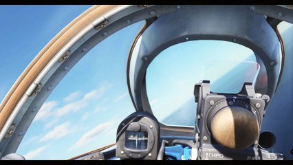 RuZian Mig15 Fagot near Guam Andersen Yigo cockpit view shot down by Sparrow USAF Phantom