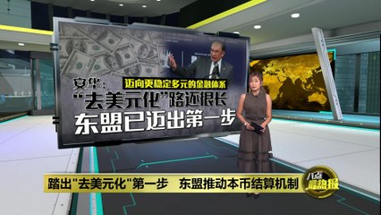 东盟推动本币结算，迈出去美元化的重要一步 🌐