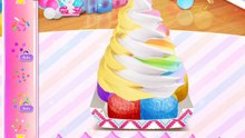 🦄🍦 Unicorn Cooking: Unicorn Donut Ice Cream Recipe! ✨🍩