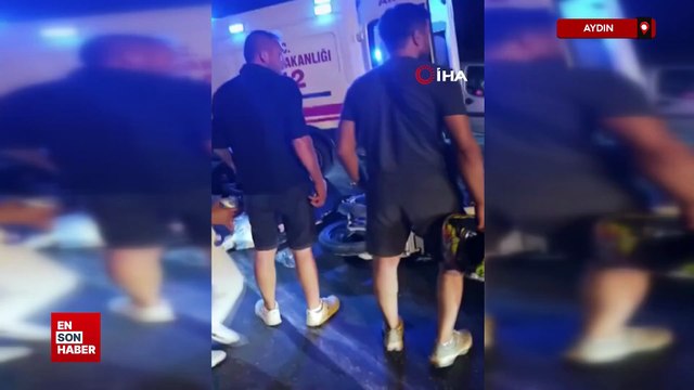 Aydın'da oğlunu yerde yaralı gören babanın feryadı yürekleri dağladı