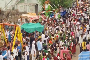 मोहर्रम पर निकाले ताजिए, शाम को किया सुपुर्द ए खाक.... देखें वीडियो....