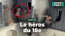 Les images du sauvetage héroïque de six personnes dans un incendie dans le nord de Paris