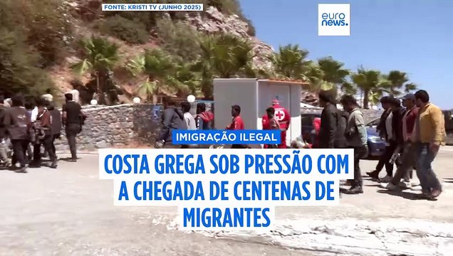 Mais de 750 imigrantes ilegais intercetados a sul de Gavdos na Grécia