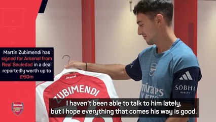 Zubimendi's former team-mate tipping him for Arsenal success