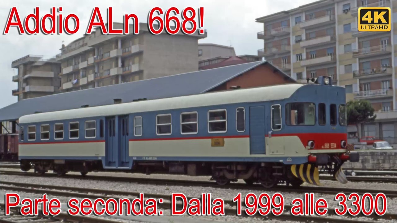 Addio ALn 668! 70 anni di storia di una automotrice  -  parte 2