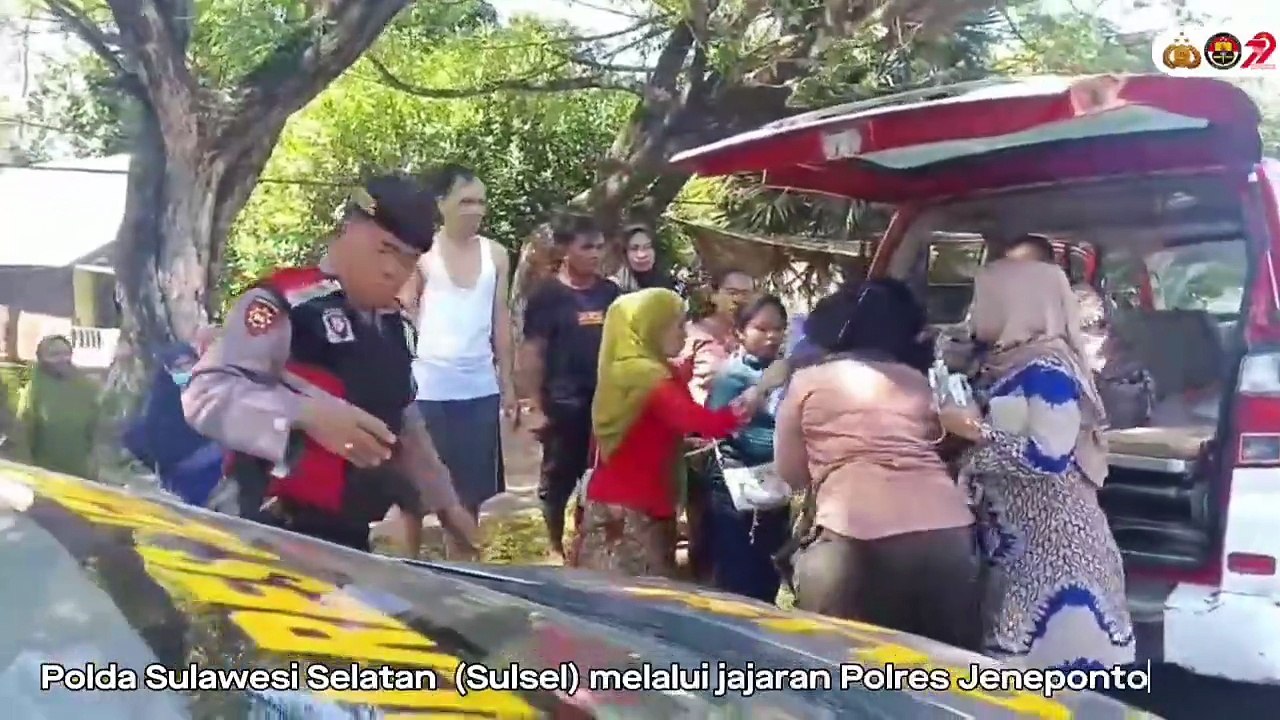 Polisi Sigap Bantu Ibu Hamil di Jeneponto, Dapat Apresiasi Warga