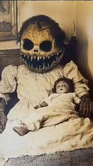 scariest ghost and monsters from horror photos in 3d animation