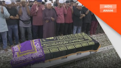 Jenazah Bekas penjaga gol Firos Mohamed selamat dikebumikan