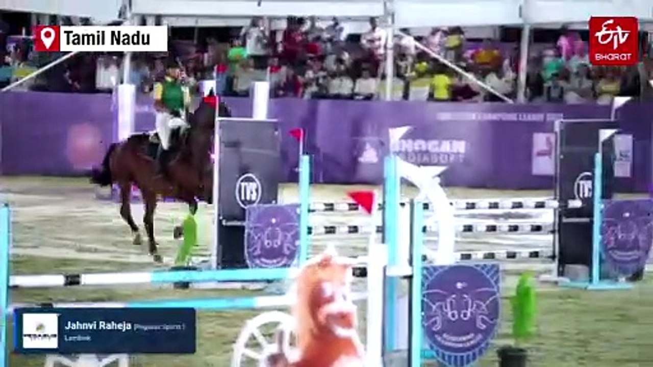 National Equestrian League Competition Held In Coimbatore