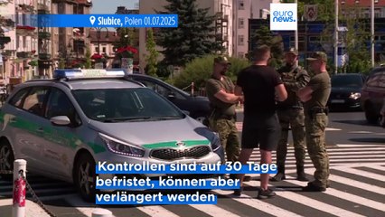 Gegenzug: Polen führt wieder Kontrollen an Grenzen zu Deutschland und Litauen ein