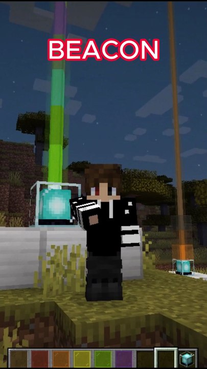 Decoracion con paneles de vidrio en Faro minecraft