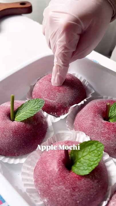 Apple mochi