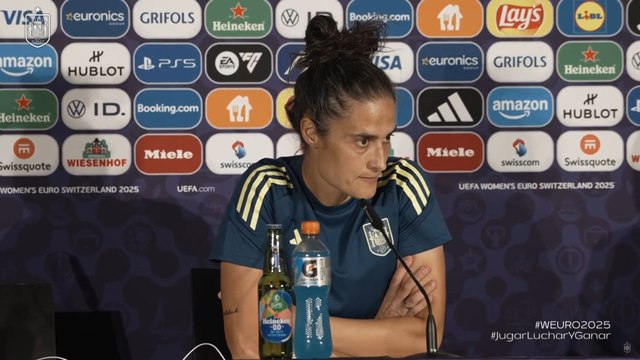 RUEDA de PRENSA de MONTSE TOMÉ previa al choque frente a BÉLGICA de la EUROCOPA