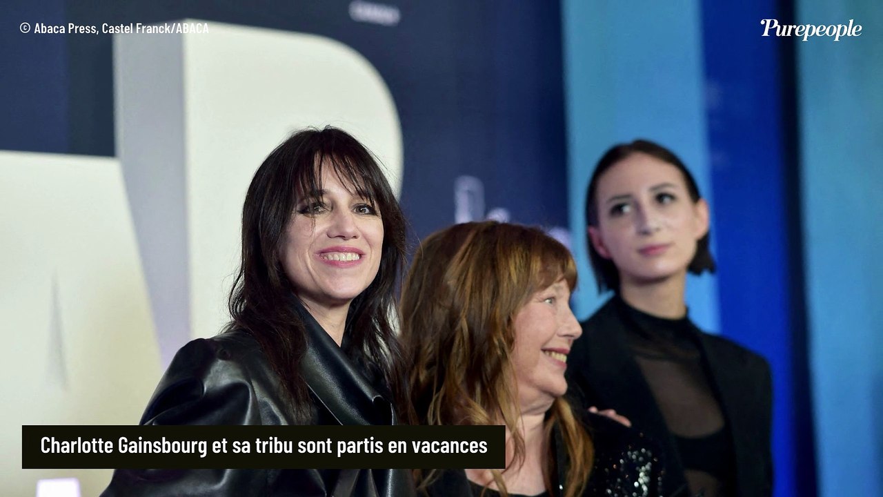 Charlotte Gainsbourg et ses enfants réunis pour une folle destination cet été, Jo a bien grandi !
