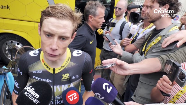 Tour de France 2025 - Jonas Vingegaard : On voulait que Wout Van Aert gagne, mais...