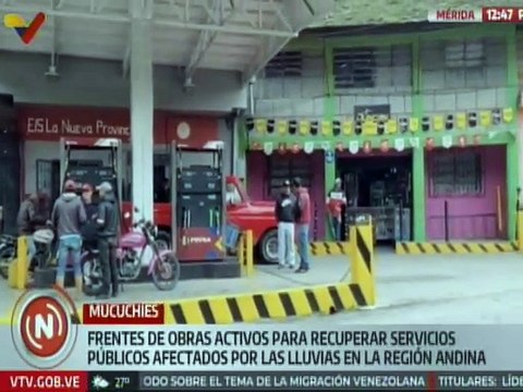 Mérida | Ministerio de Hidrocarburos garantiza distribución de combustible en el eje del Páramo